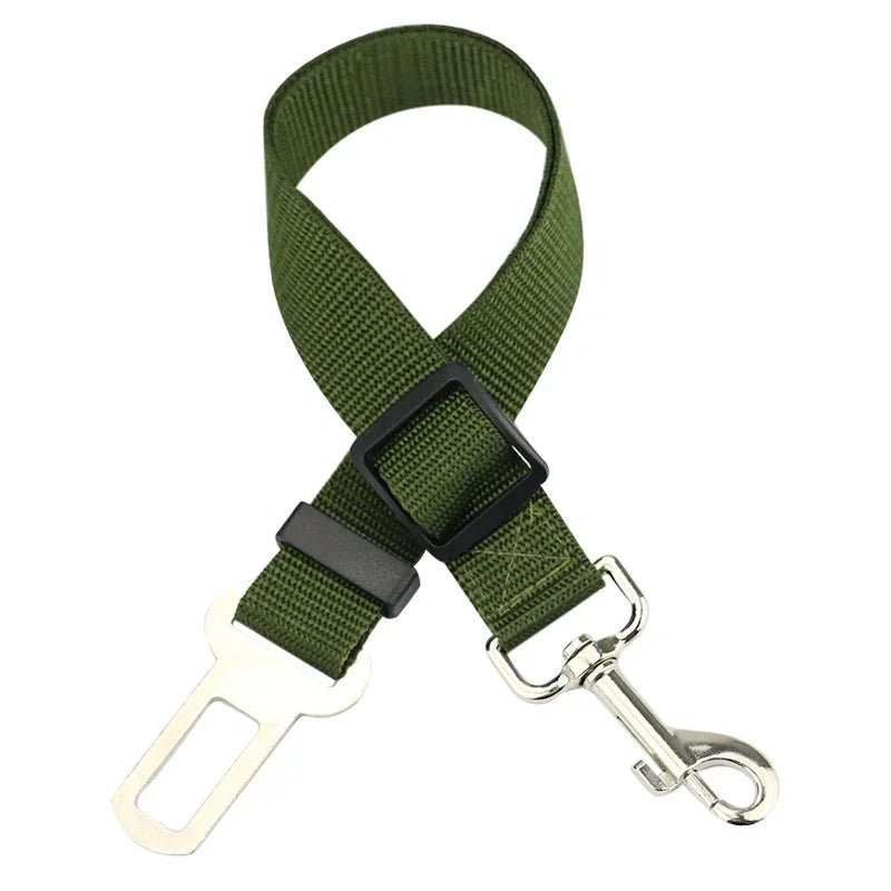 Pet Car Seat Belt Harness – Adjustable Safety Restraint for Dogs &amp; Cats