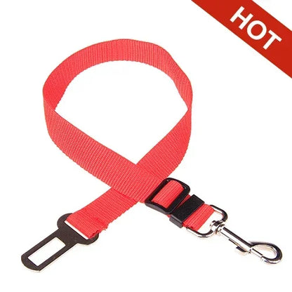 Pet Car Seat Belt Harness – Adjustable Safety Restraint for Dogs &amp; Cats