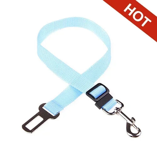 Pet Car Seat Belt Harness – Adjustable Safety Restraint for Dogs &amp; Cats