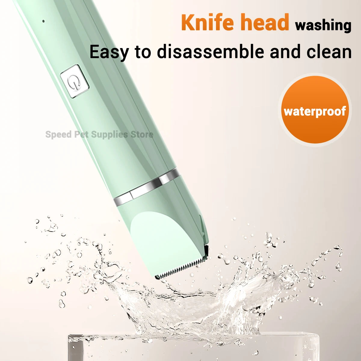 Professional Pet Grooming Kit - 4-in-1 Electric Clipper & Trimmer Set