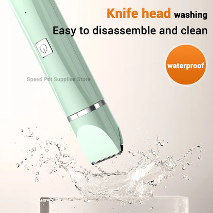 Professional Pet Grooming Kit - 4-in-1 Electric Clipper & Trimmer Set